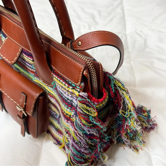 Chloé Edith Medium Cashmere Fringe Tote Bag - Picture 7 of 16